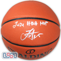 Nikola Jokic Nuggets Signed "2021 NBA MVP" I/O Spalding NBA Basketball USA SM