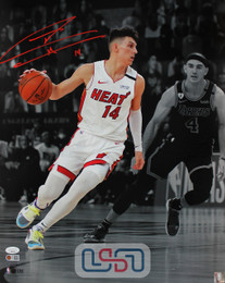Tyler Herro Miami Heat Signed Autographed 16x20 Photograph Photo USA SM #7