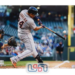 Miguel Cabrera Tigers Signed Autographed 16x20 Photograph Photo USA SM BAS
