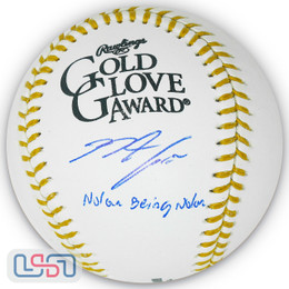 Nolan Arenado Cardinals Signed "Nolan Being Nolan" Gold Glove Baseball USASM JSA