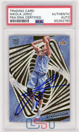 Nikola Jokic Denver Nuggets Signed 2015-16 Panini Revolution #114 PSA/DNA