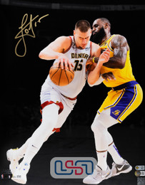 Nikola Jokic Nuggets Signed Autographed 16x20 Photograph Photo USA SM BAS #9