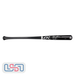 Thayron Liranzo Detroit Tigers Signed "Liri" Black Rawlings Bat USA SM BAS