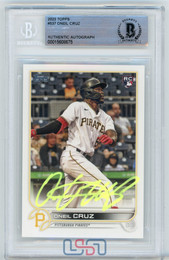 【匿名配送】世界50枚_O'Neil Cruz_直筆サイン_シリアル付き SHOP - Oneil Cruz - USA Sports Marketing