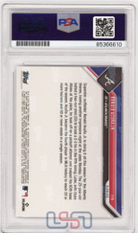 Ronald Acuna Jr. Atlanta Braves Signed 2023 Topps #150 PSA/DNA
