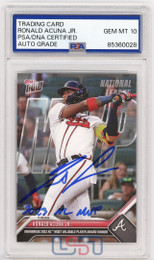 Ronald Acuna Jr. Braves Signed 