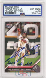 ゲームセンター・ゲームカード 2023 TOPPS LUMINARIES Ronald Acuna JR 2023 TOPPS LUMINARIES Ronald Acuna JR
