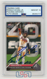 Ronald Acuna Jr. Braves Signed 