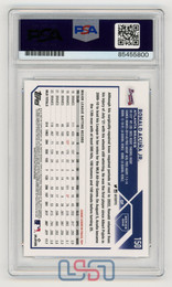 Ronald Acuna Jr. Atlanta Braves Signed 2023 Topps #150 PSA/DNA