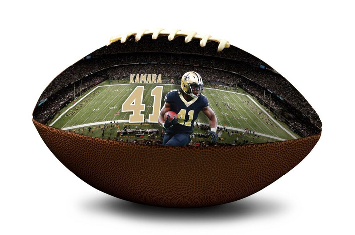 Alvin Kamara #41 New Orleans Saints NFL Full Size Official Licensed Football