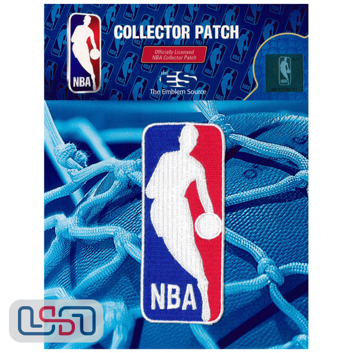 National Basketball Association Logo Man NBA Jersey Sleeve Patch Licensed