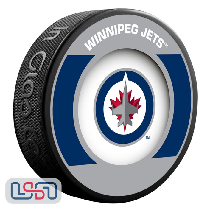 Winnipeg Jets Official NHL Retro Team Logo Souvenir Hockey Puck