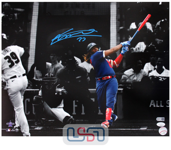 Vladimir Guerrero Jr. Blue Jays Autographed 16x20 Photograph Photo JSA Auth #36