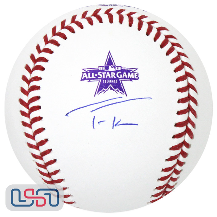 Trea Turner Nationals Signed Autographed 2021 All Star Game Baseball BAS Auth