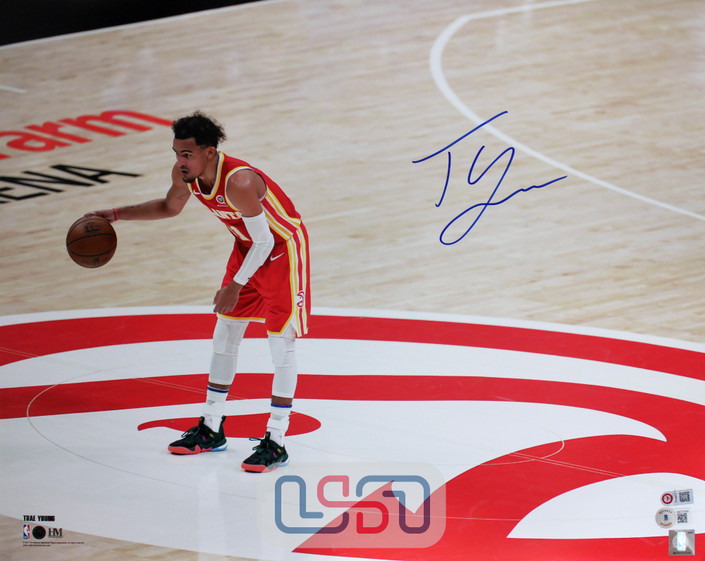 Trae Young Atlanta Hawks Signed Autographed 16x20 Photograph Photo USA SM #4