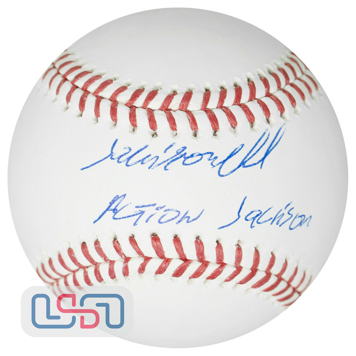 Jackson Chourio Brewers Signed "Action Jackson" Major League Baseball USA SM JSA