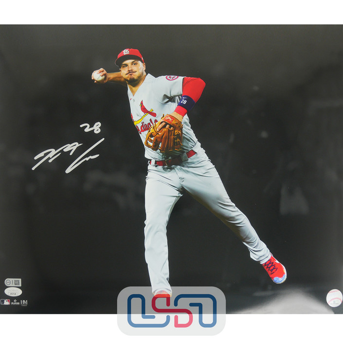 Nolan Arenado St. Louis Cardinals Signed Autographed 16x20 Photo USA SM JSA