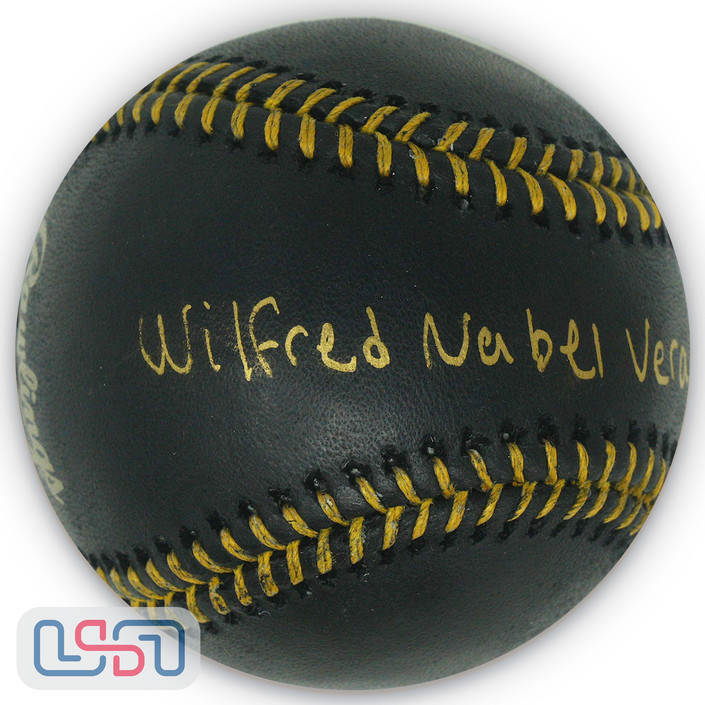 Wilfred Veras White Sox Signed Full Name Black Major League Baseball USA SM JSA