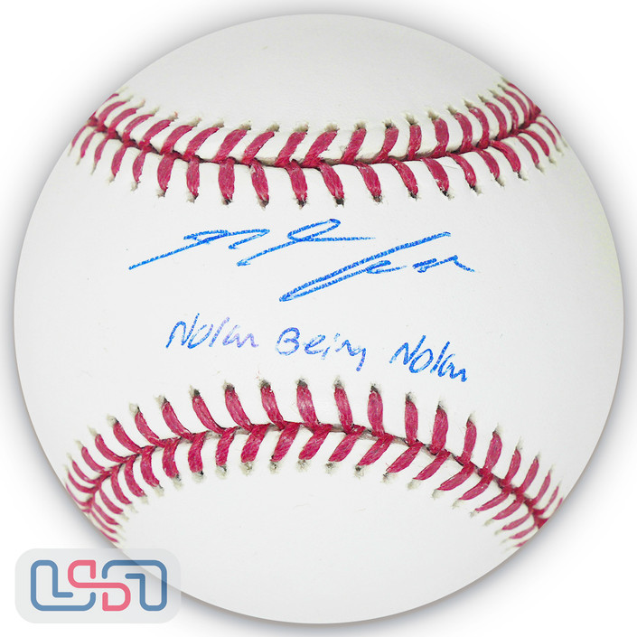 Nolan Arenado Cardinals Signed "Nolan Being Nolan" OMLB Baseball USA SM JSA