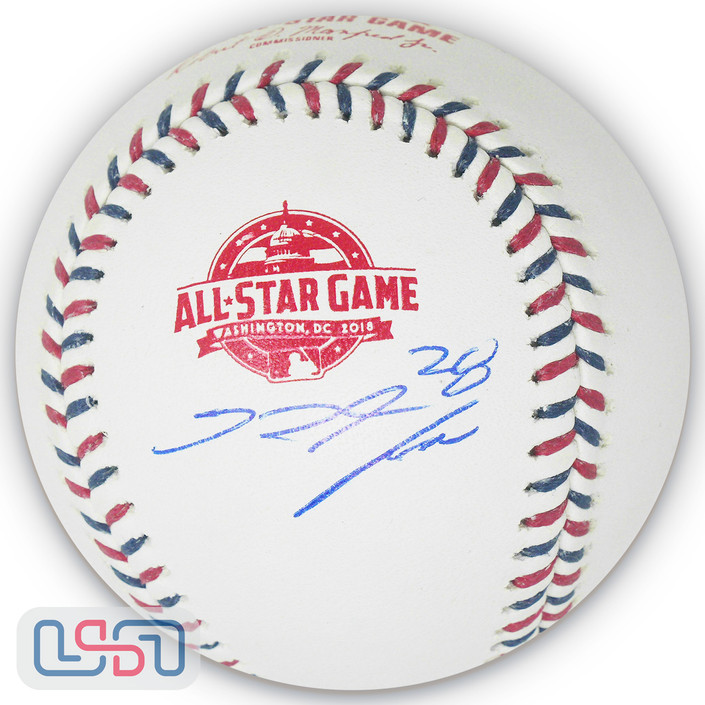 Nolan Arenado Cardinals Signed 2018 All Star Game Baseball USA SM JSA