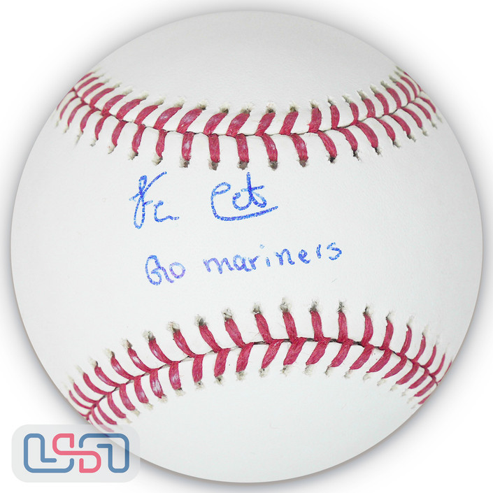 Felnin Celesten Mariners Signed "Go Mariners" Major League Baseball USA SM JSA