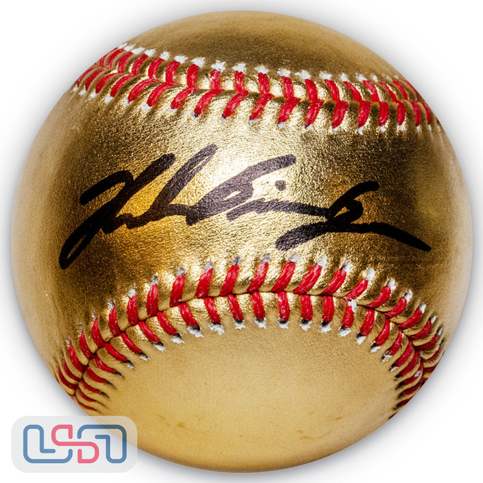 Nolan Gorman Cardinals Signed Full Name Gold Major League Baseball USA SM JSA