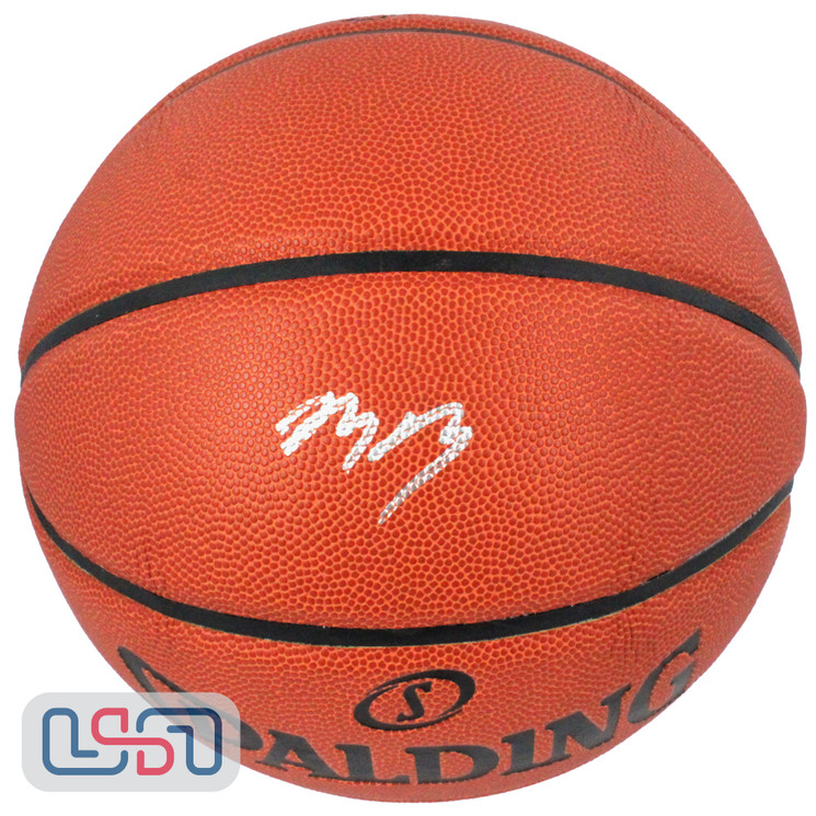 LaMelo Ball Hornets Signed Autographed I/O Spalding NBA Basketball USA SM