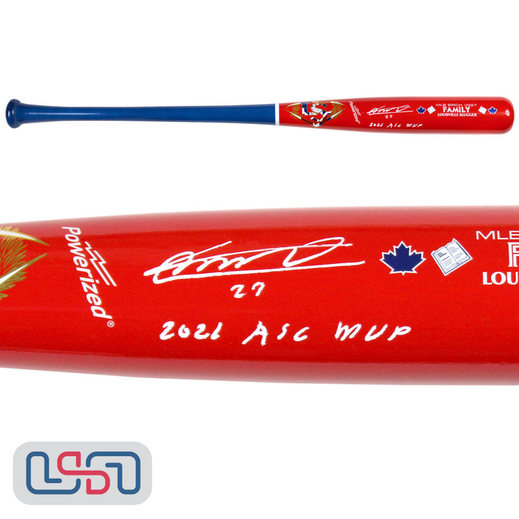 Lids Vladimir Guerrero Jr. Toronto Blue Jays Fanatics Authentic Autographed Louisville  Slugger Generic Bat