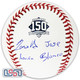 Ronald Jose Acuna Blanco Jr. Braves Signed 150th Anniversary Baseball JSA Auth