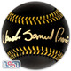Wander Franco Rays Autographed Signed Full Name Black Major League Baseball JSA