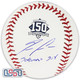 Ronald Acuna Jr. Signed "Sabanero Soy" Braves Anniversary Baseball JSA Auth