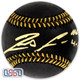 Ronald Acuna Jr. Braves Signed "MLB Debut" Black Major League Baseball JSA Auth