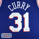 Seth Curry Signed "Trust The Process" Philadelphia 76ers Blue Jersey JSA Auth