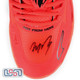 LaMelo Ball Hornets Signed Puma Red Blast-Fiery MB1 Left Shoe USA SM