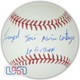 Luisangel Acuna Mets Autographed "La Pression" Major League Baseball USA SM JSA