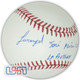 Luisangel Acuna Mets Autographed "La Pression" Major League Baseball USA SM JSA