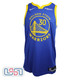 Stephen Curry Signed GS Warriors Blue NBA 75 Nike Authentic Jersey USA SM BAS