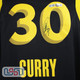 Stephen Curry Signed Warriors 23-24 City Edition Nike Swingman Jersey USA SM BAS
