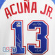 Ronald Acuna Jr. Signed "40/70 Club" Braves City Connect Nike Jersey USA SM BAS