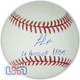 Luisangel Acuna Mets Signed "La Pression LFGM" Major League Baseball USA SM JSA