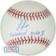 Luisangel Acuna New York Mets Signed Full Name Major League Baseball USA SM JSA