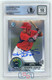 Juan Soto Nationals Signed 2018 Topps Bowman Chrome Scounts Top100 #BTP-44 BAS10