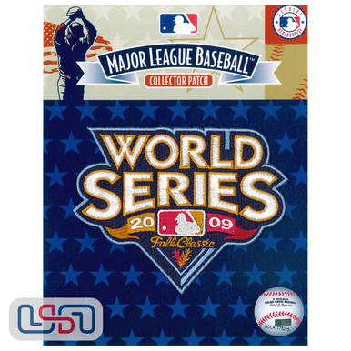 MLB Yankees 2009 World Series Logo Patch