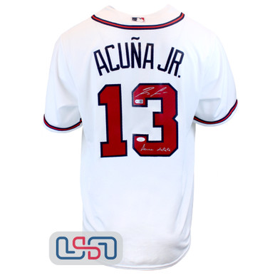 Ronald Acuna Jr. Signed Braves Jersey Inscribed Acuna Matata (JSA & Acuna  Jr.)