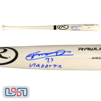 Vladimir Guerrero Jr. Signed Louisville Slugger C416 Game Model Bat BAS  Auth - USA Sports Marketing