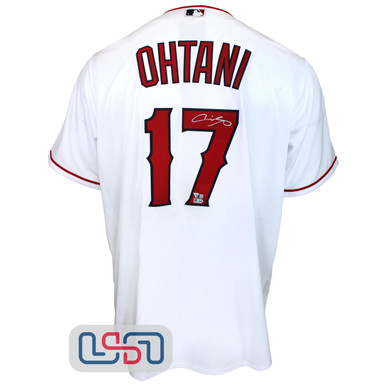 ANGELS OHTANI 17 Tシャツ Majestic Majestic MLB Los Angeles Angels #17 Shohei Ohtani Shirt