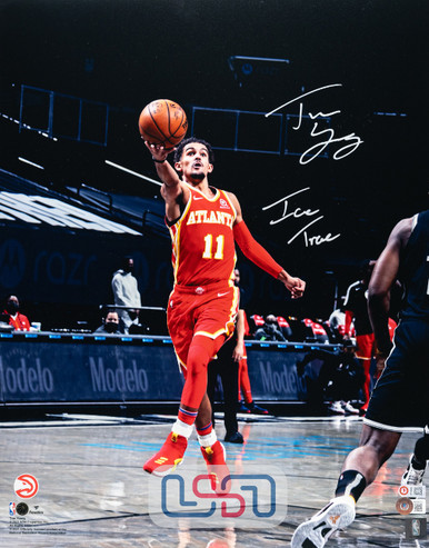 Trae Young Atlanta Hawks Signed 