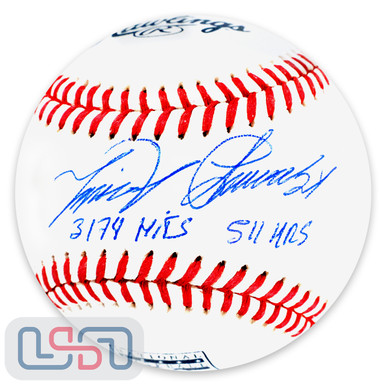Baseball Autographié Miguel Cabrera - OMLB, 3174 Coups, 511 HR - Certificat D’authenticité Beckett (BAS)