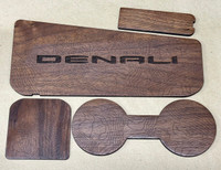2500 Denali Wood Console Inserts