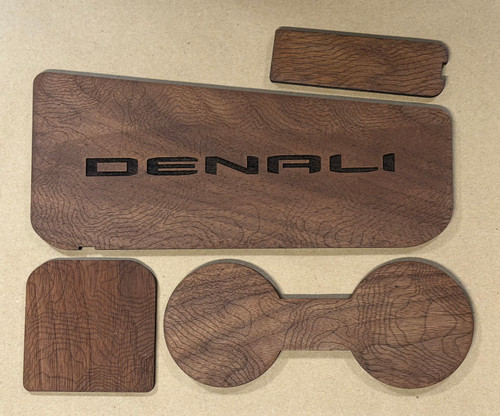 2500 Denali Wood Console Inserts